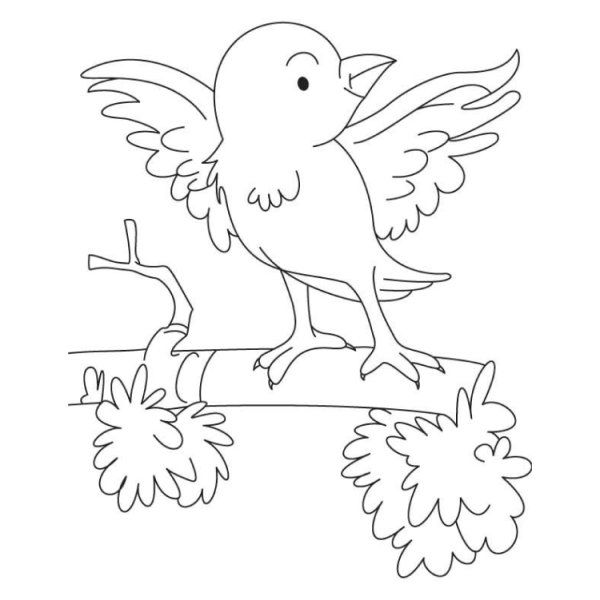 Иллюстрация к сказке растрепанный Воробей