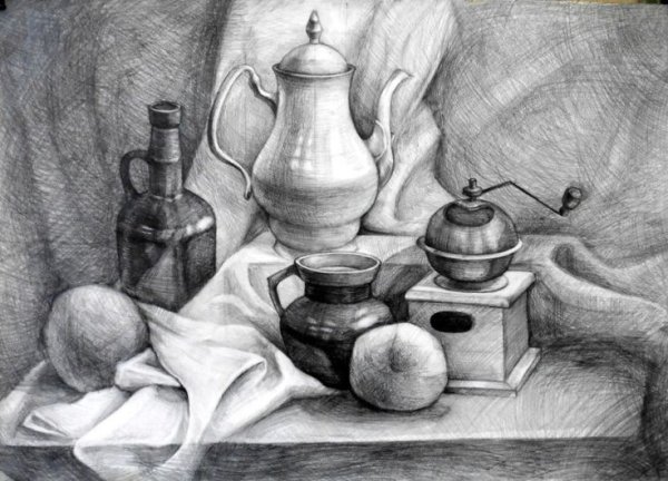 Натюрморт на материальность