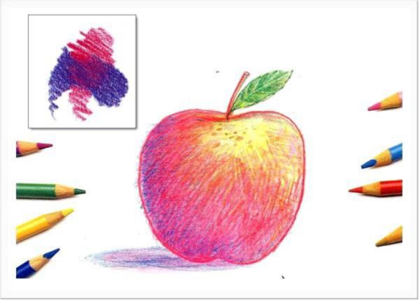 Уроки рисования цветными карандашами для детей