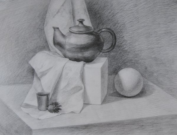 Натюрморты карандашом Юрий Кушевский