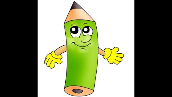 Карандаш раскраска для детей