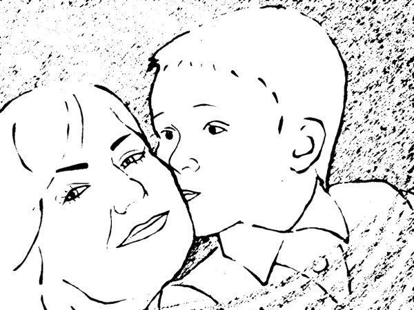 Рисунок ко Дню матери