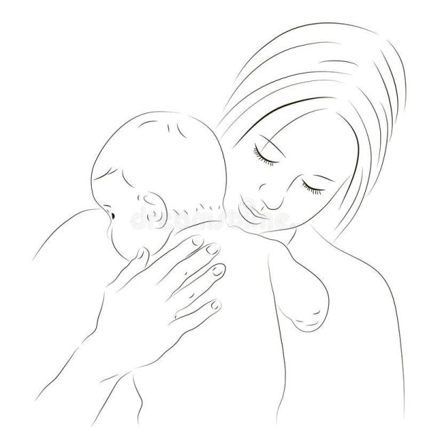 Рисунок маме на др легкий