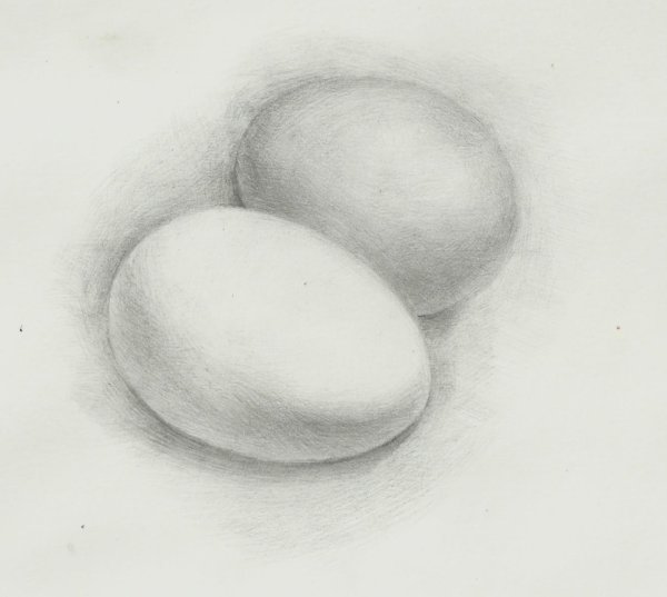 Нарисовать яйцо