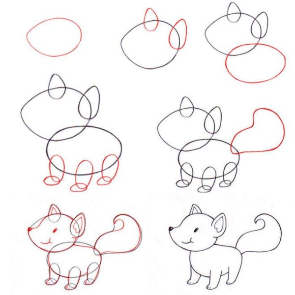 Простые рисунки для срисовки