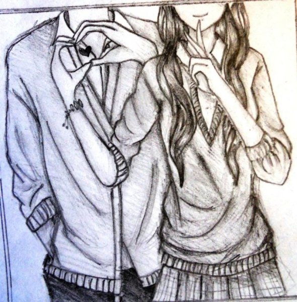 Рисунок люблю