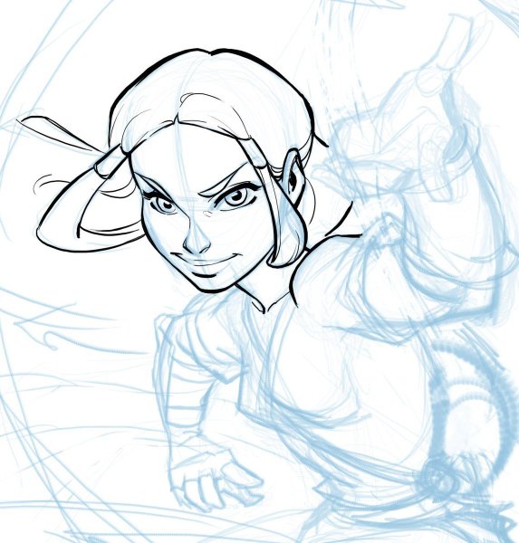 Катара карандашом