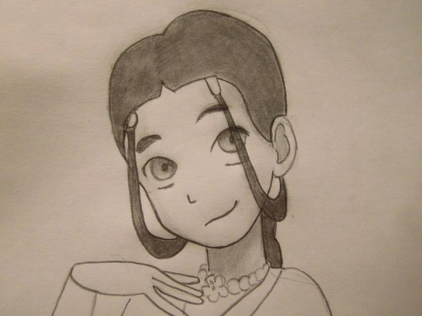 Катара карандашом