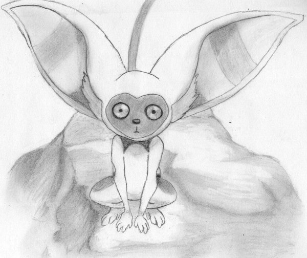 Рисунок МОМО из аватара