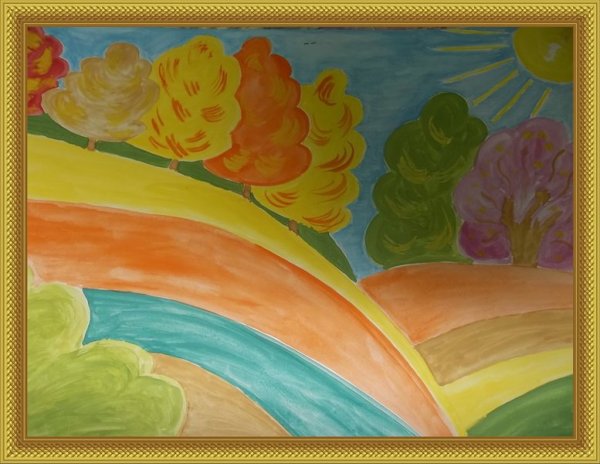 Осенний пейзаж Бунин