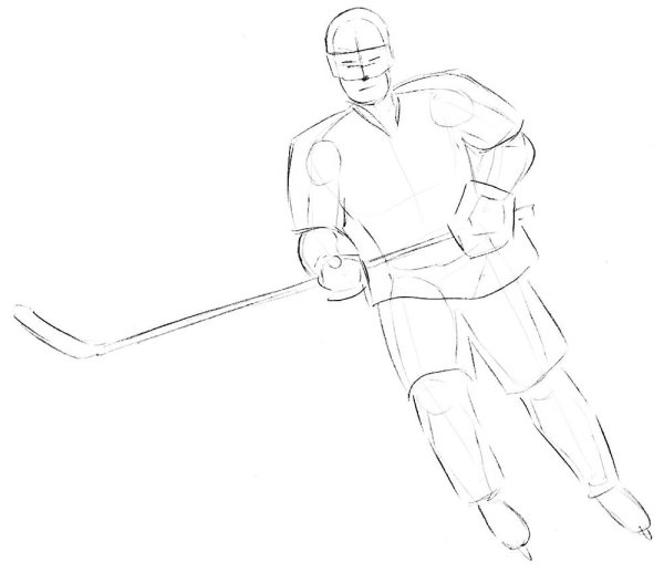 Раскраски для детей хоккей на льду