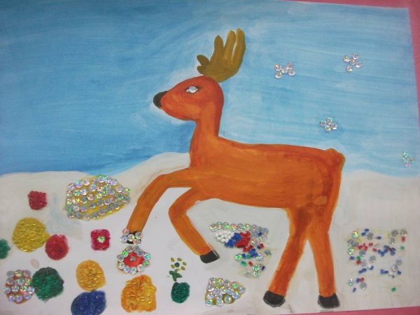 Иллюстрация к сказке серебряное копытце рисунок