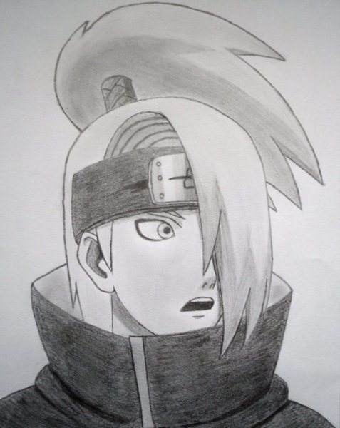 Рисунки Наруто персонажи Дейдара