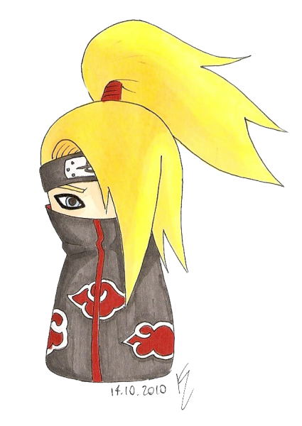 Чиби Акацуки Дейдара