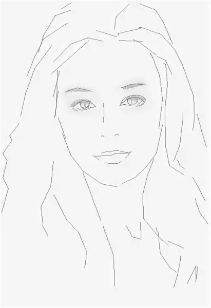 Как нарисовать лицо в профиль поэтапно