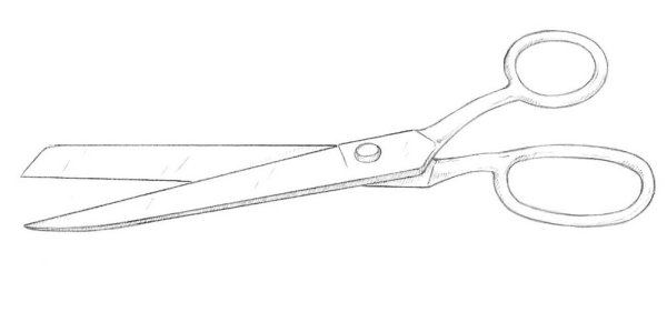 Ножницы шаблон