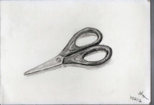 Рисование ножницами