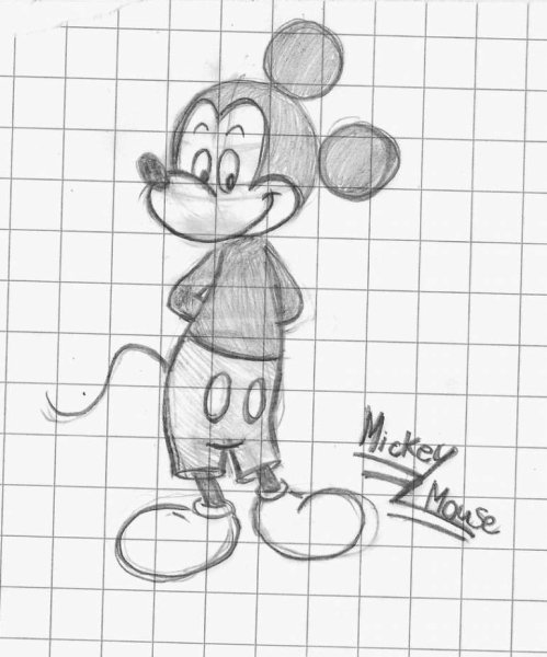 Прикольные простые рисунки