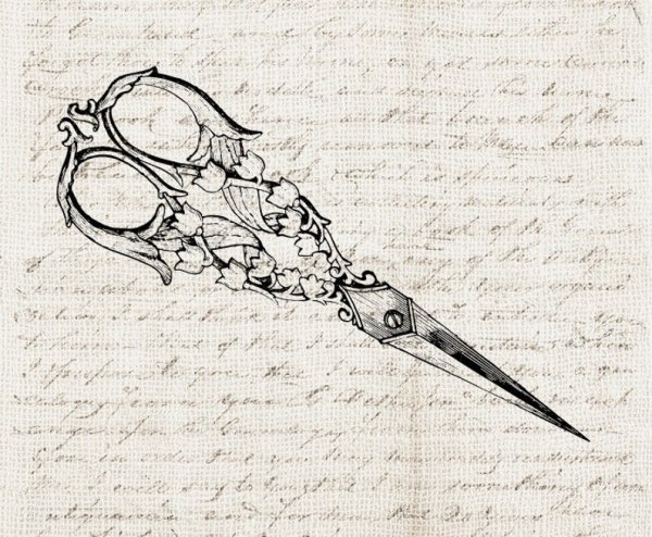 Схематические ножницы