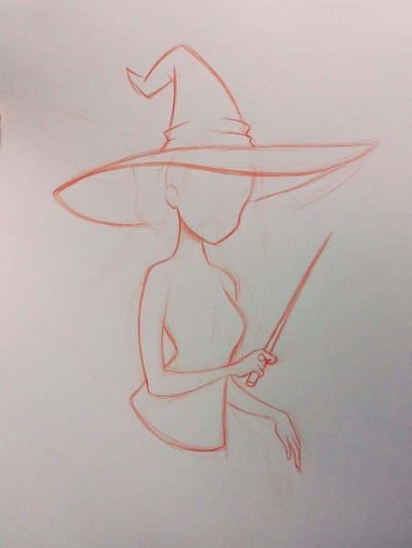 Позы для рисования ведьм