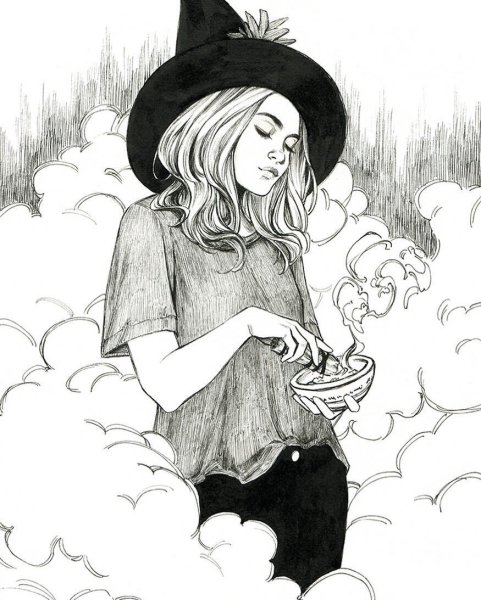Ведьма карандашом
