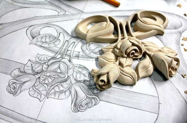 Узоры для резьбы по дереву