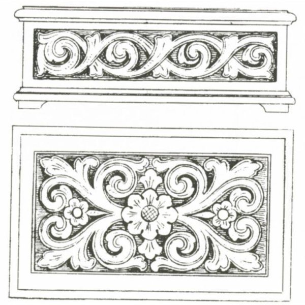 Резьба по дереву орнаменты и узоры