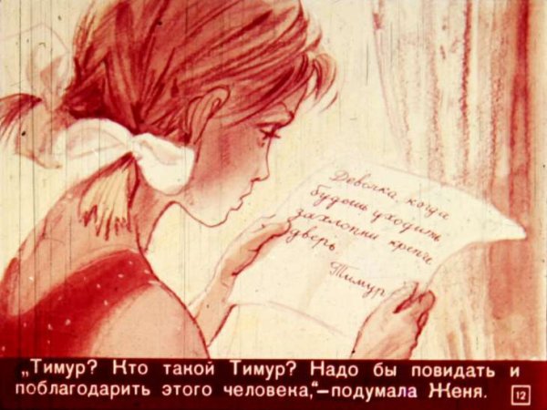 Тимур и его команда рисунок