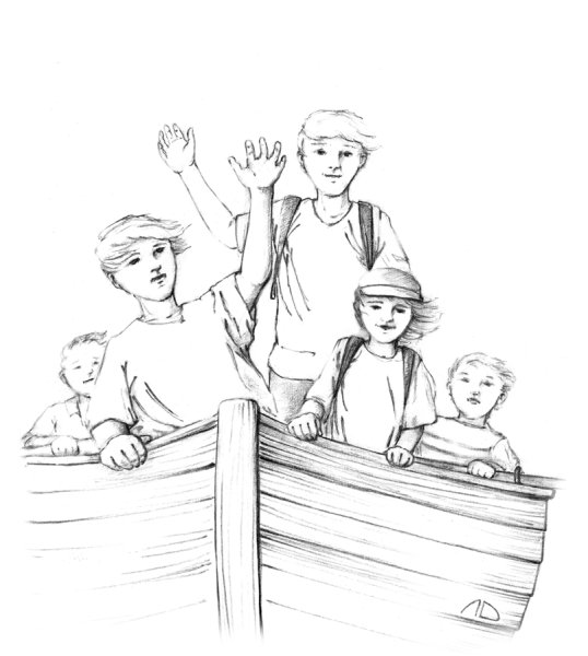 Тимур и его команда рисунок