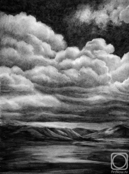 Облака карандашом