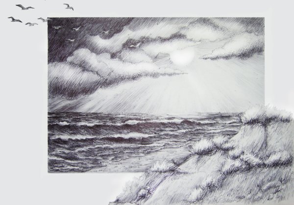 Ветер карандашом