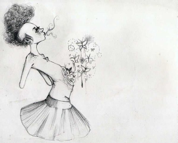 Странные рисунки карандашом