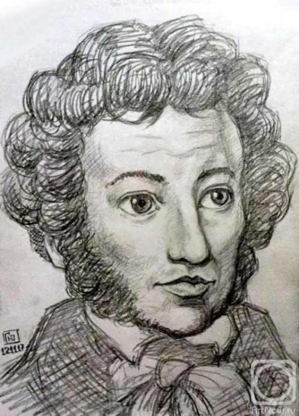 Автопортрет Пушкина