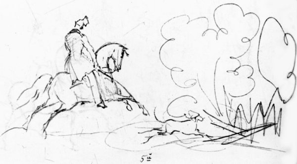 Иллюстрация к сказке Ашик Кериб раскраска