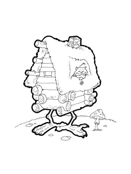 Избушка рисунок