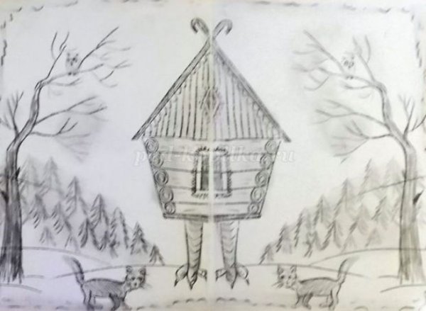 Избушка на курьих ножках Пушкин