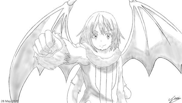 Раскраска Римуру Темпест