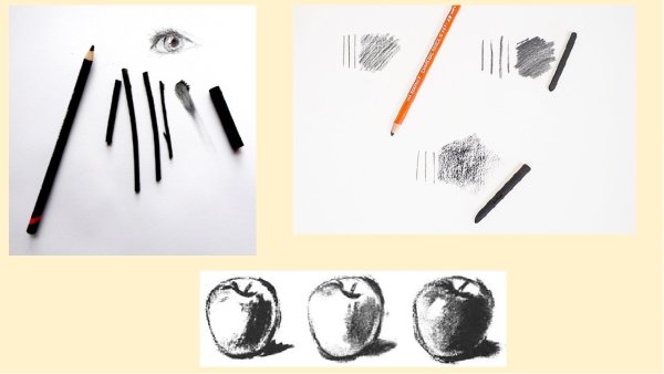 Техники рисования углем