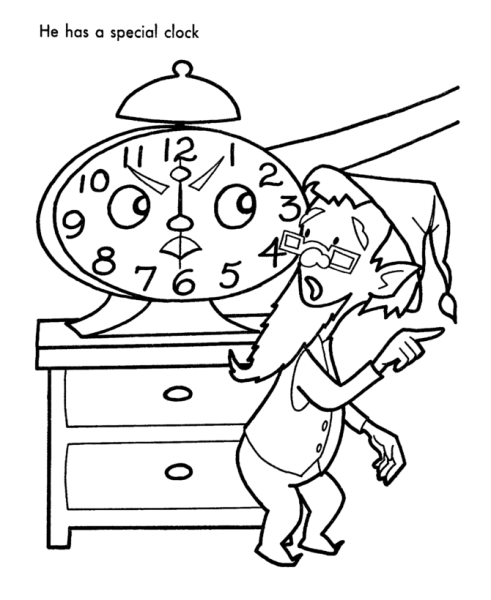 Сказка о потерянном времени раскраска