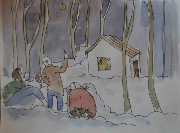 Сказка о потерянном времени рисунок