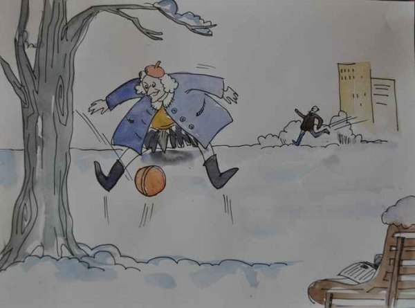 Рисунок к сказке о потерянном времени для 4 класса