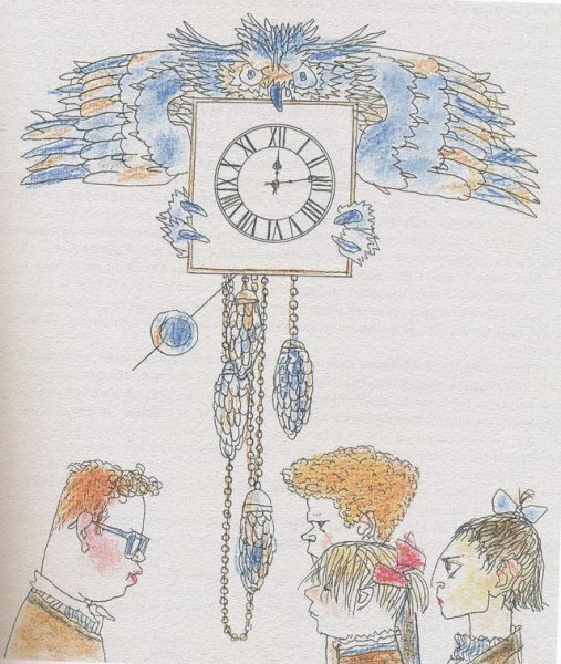 Рисунок к сказки потериное время