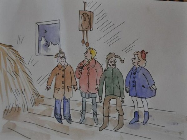 Сказка о потерянном времени рисунки детей