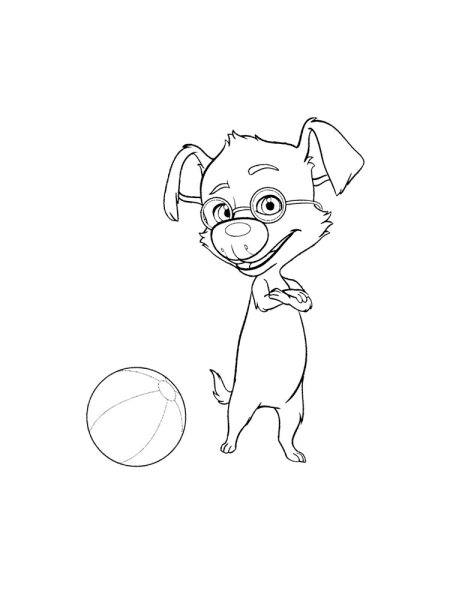 Рисование белка и стрелка