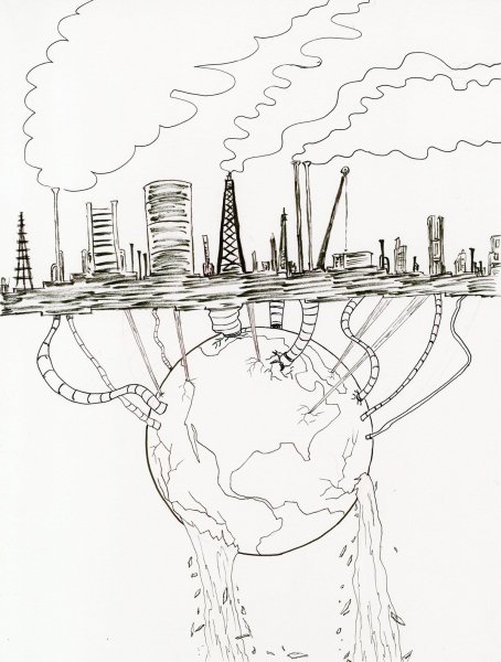 Загрязнение воды раскраска