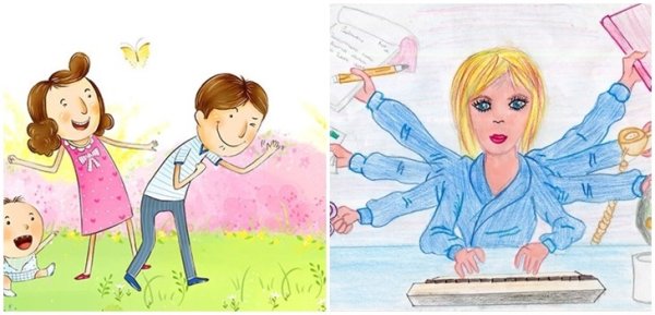 Поэтапное рисование мишки с сердечком