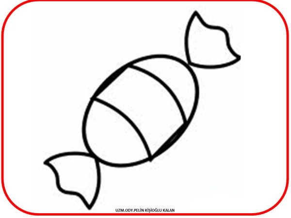 Рисование конфетки