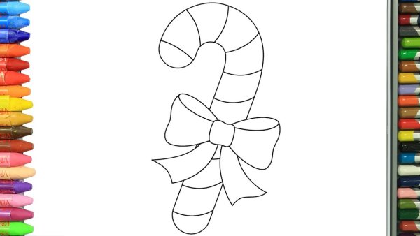 Раскраска конфеты