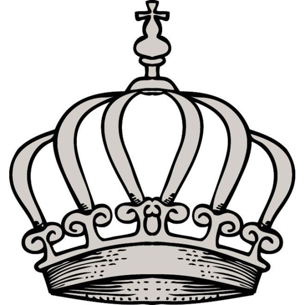 Корона рисунок