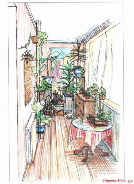 Архитектурные зарисовки